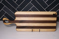 Walnut/ Maple Face Grain Charcuterie Board- 23” x 9”