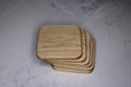 Maple Hardwood Coasters – Set of 6