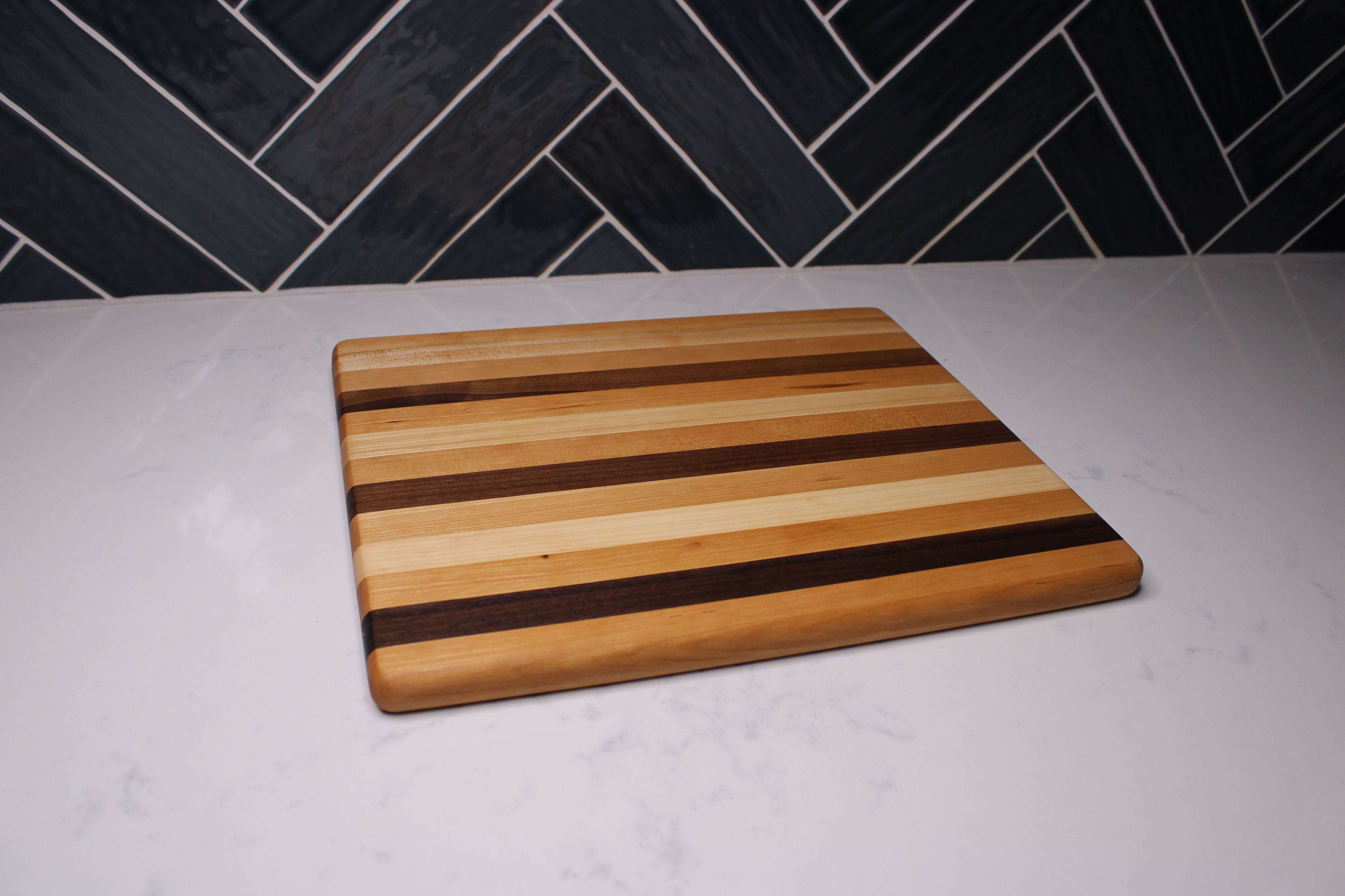Maple/ Walnut/ Cherry Edge Grain Cutting Board