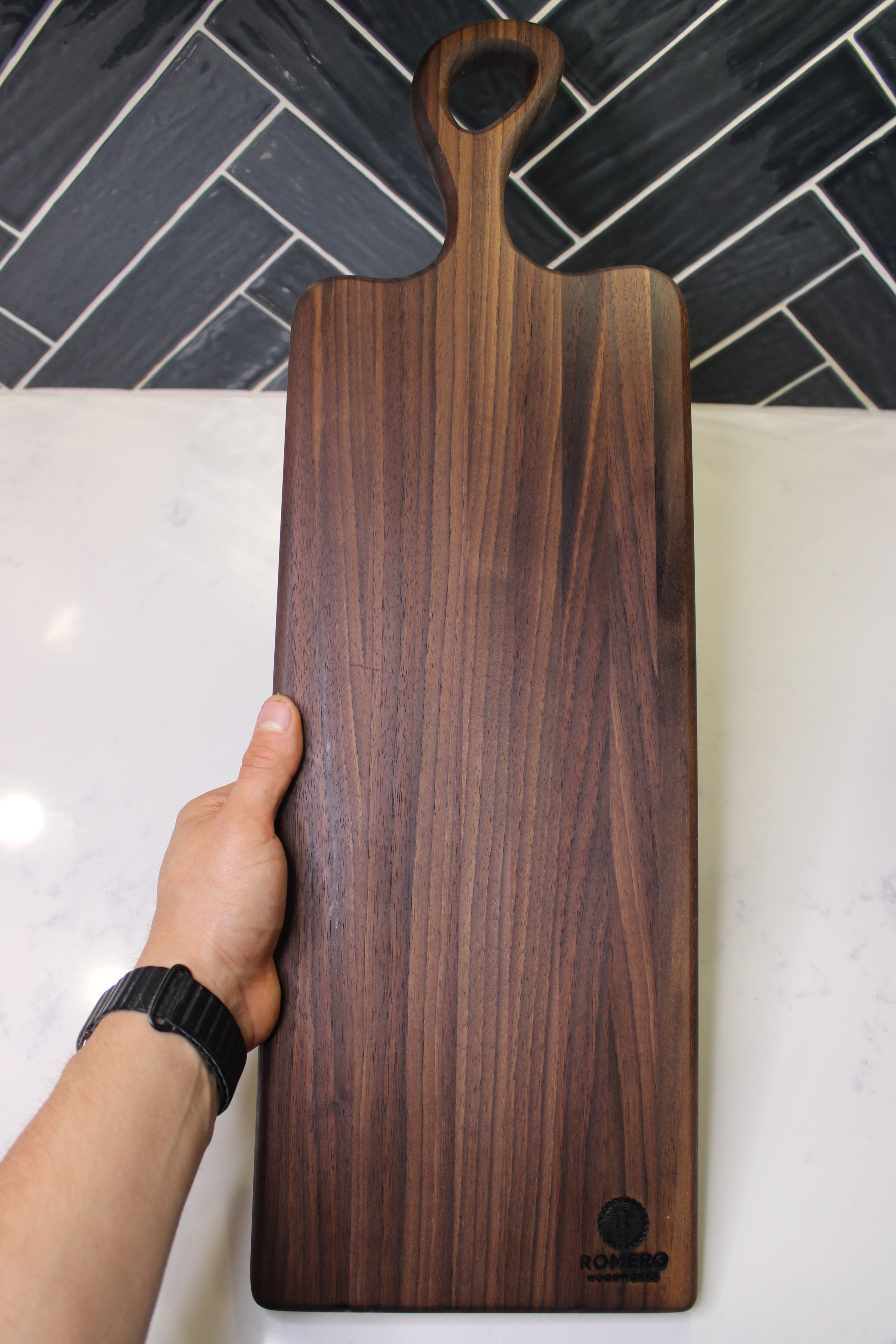 Walnut Charcuterie Board Edge Grain- 25” x 8”