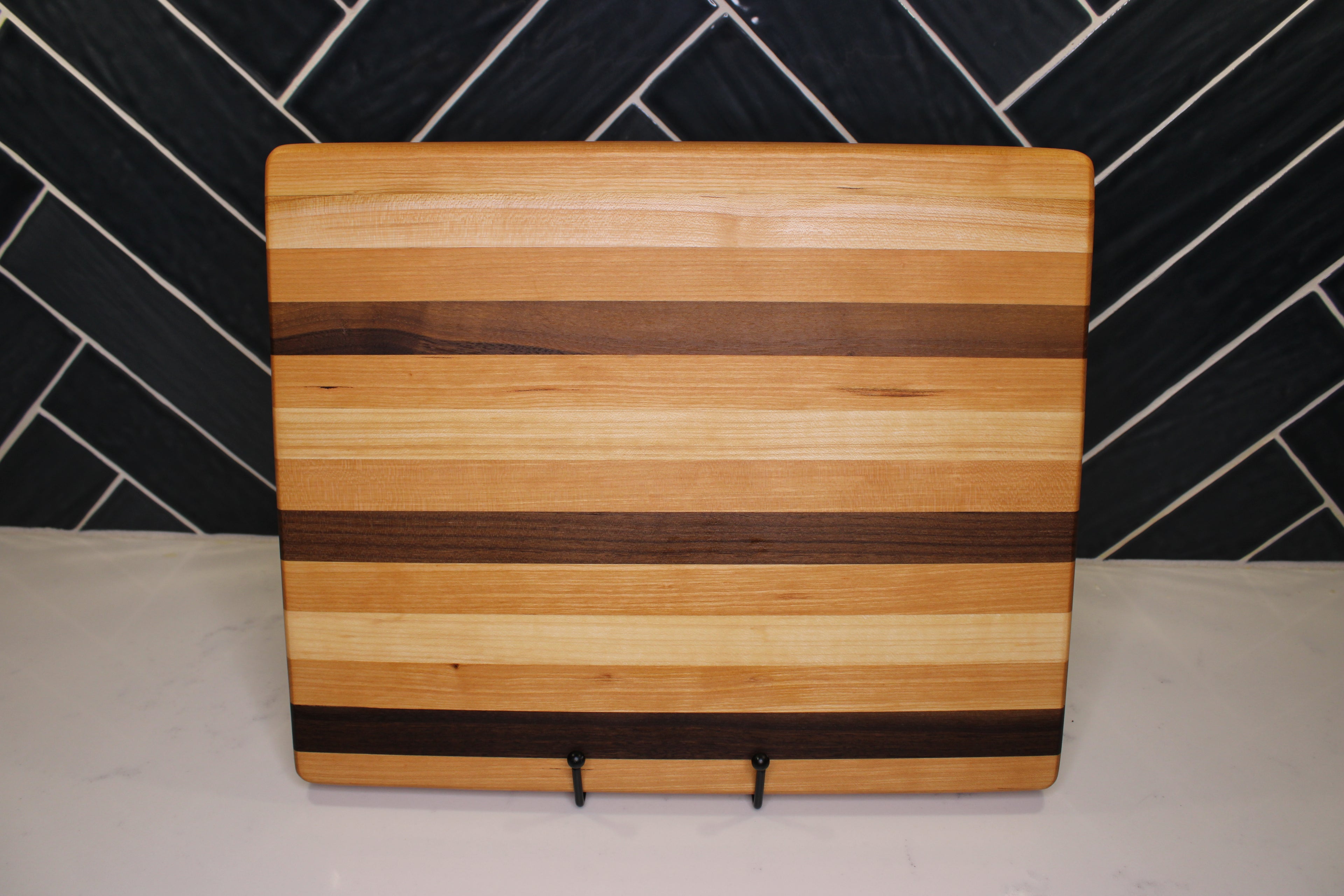 Maple/ Walnut/ Cherry Edge Grain Cutting Board