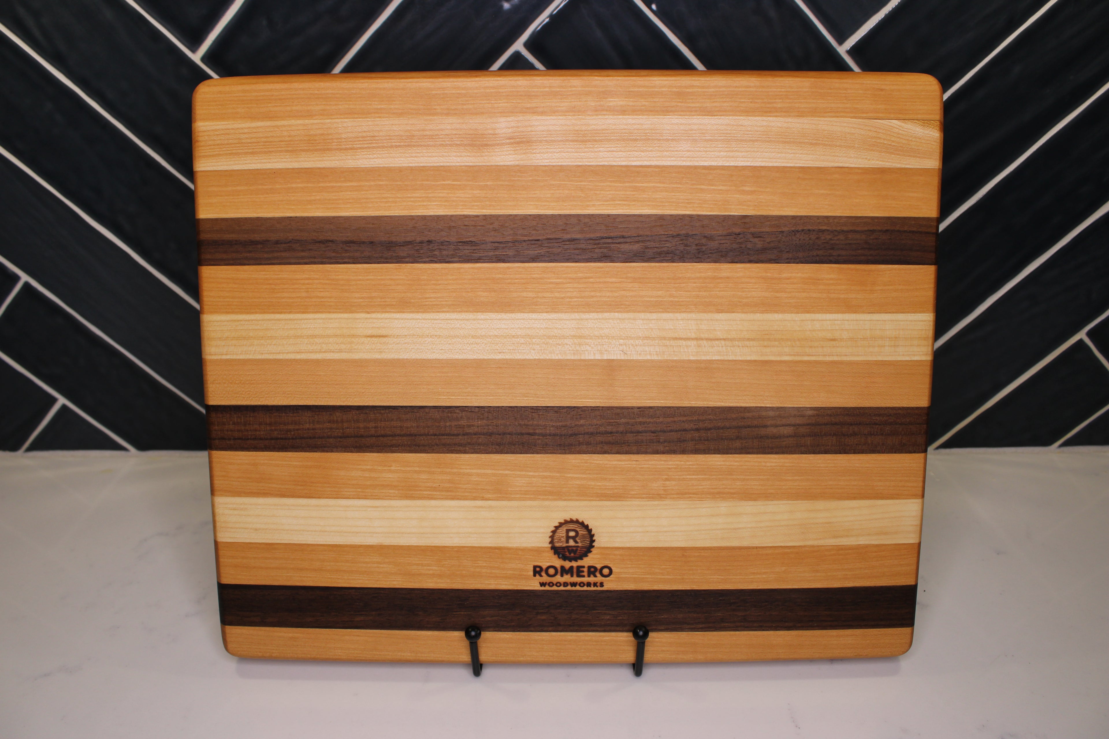 Maple/ Walnut/ Cherry Edge Grain Cutting Board